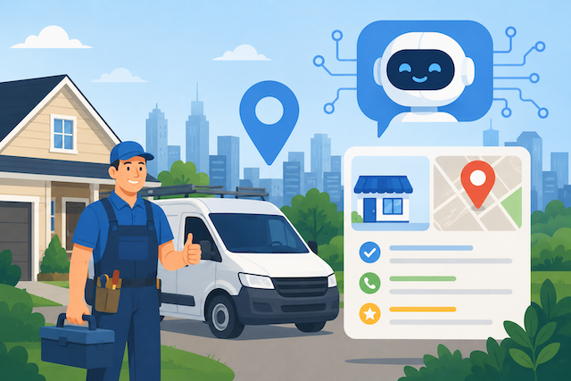 Learn how local service businesses use Answer Engine Optimization to get cited by Google AI...